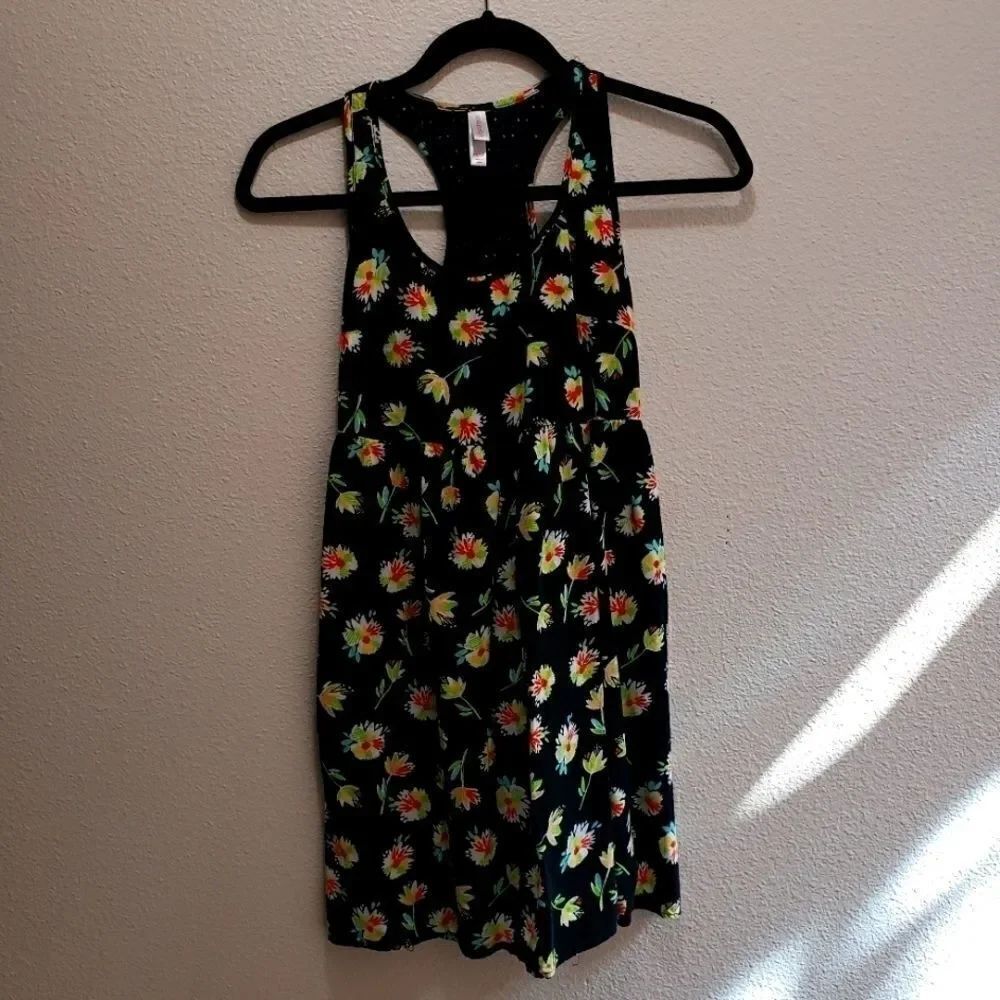 Exhilaration floral summer dress, XS